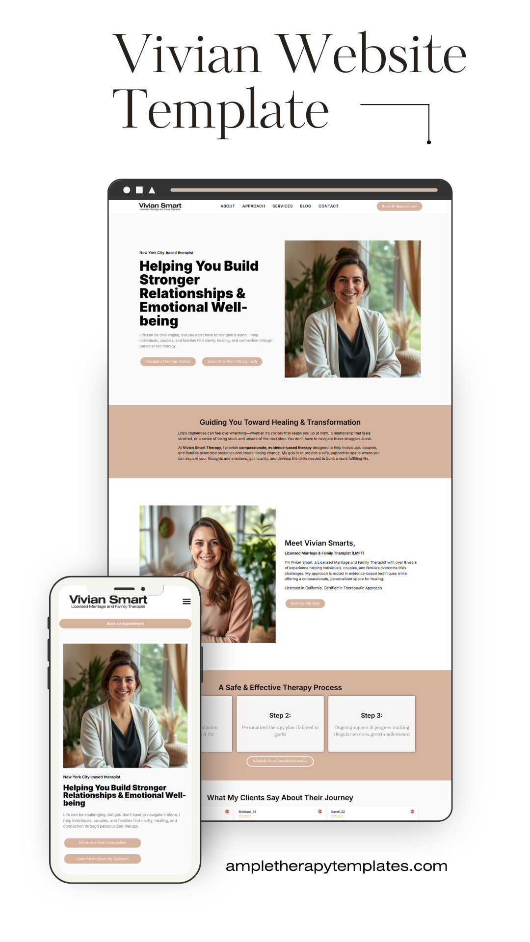 Vivian Luxury Website Template